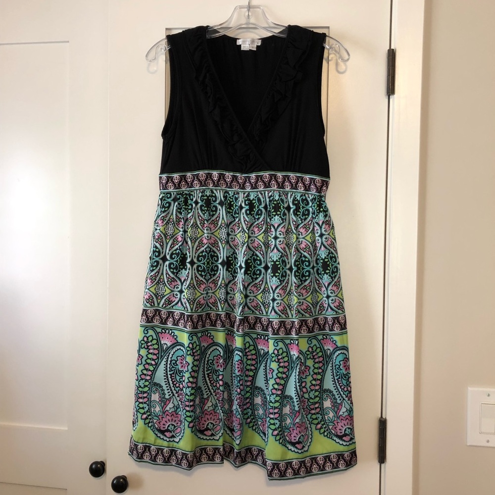 London Times multicolor dress